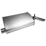 21557 - : Quiet-Flow SS Direct Fit Exhaust Muffler 2.25" Inlet (ID) 2" Outlet (ID) for Walker Exhaust Image