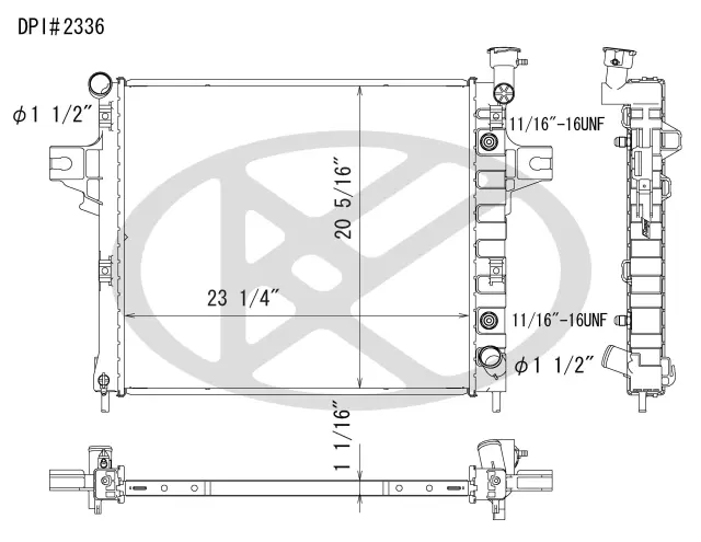 A2336 - : Koyorad Radiator for Koyo Image