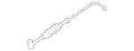 1648800159 - Attachment Parts: Hood Cable for Mercedes-Benz Image
