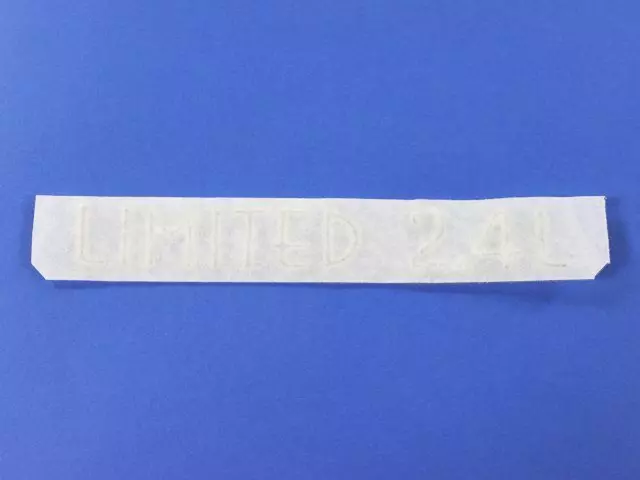 5116007AA - Exterior Ornamentation: Nameplate for Mopar Image