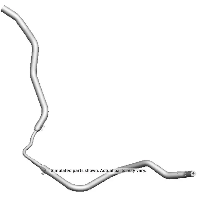 84649760 - : Engine Coolant Hose for Chevrolet: Silverado 2500 HD, Silverado 3500 HD | GMC: Sierra 2500 HD, Sierra 3500 HD Image