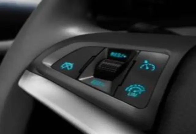 95393423 - Interior: Steering Wheel With Cruise Control for Chevrolet: Cruze, Cruze Limited Image