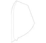 22268910008R73 - Body: Side Panel for Mercedes-Benz Image