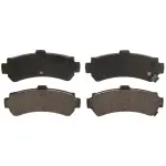 ZD669 - : QuickStop Rear Disc Brake Pad Set Ceramic for WAGNER BRAKE Image