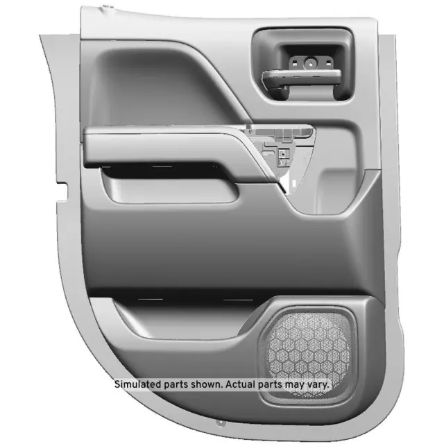 23142792 - Body: Door Trim Panel for Chevrolet: Silverado 1500 | GMC: Sierra 1500 Image