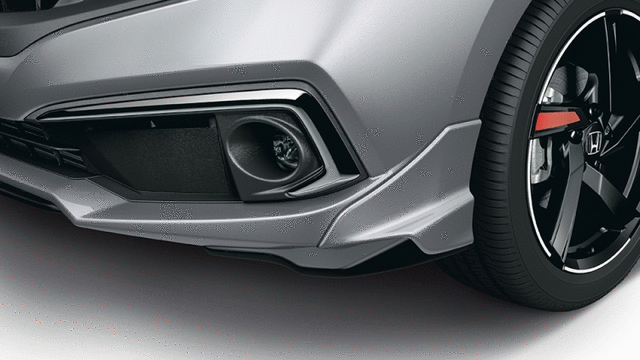 8F01TBA1P0 - Exterior: Front Underbody Spoiler - Passion Red Pearl for Honda: Civic Image