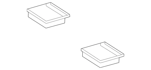 2750940204 - Chassis Sheet Metal/Air Intake: Parts Kit, Filter Element for Mercedes-Benz: CL600, CL65 AMG, G65 AMG, Maybach S600, Maybach S650, S600, S65 AMG, SL600, SL65 AMG Image image