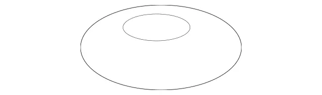 9946910 - Rear Doors: Retaining Washer for Mercedes-Benz: C350e, C400, C450 AMG, C63 AMG, GLC300, GLC43 AMG, GLC63 AMG, GLC63 AMG S Image image