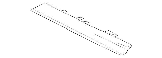 166888198564 - Detachable Parts: Trim Bar for Mercedes-Benz: GL350, GL450, GL550, GL63 AMG, GLS350d, GLS450, GLS550, GLS63 AMG Image image