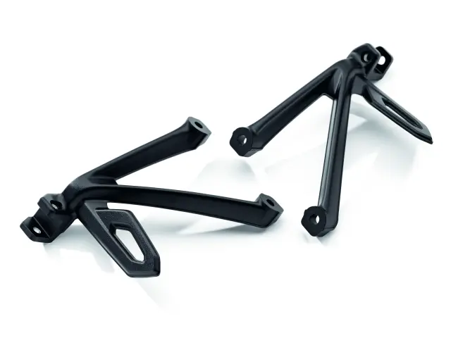 77422459693 - Design: Set Footrest Bracket Black -  for BMW-Motorrad Image