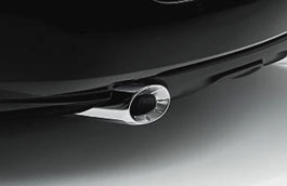 C2P18000 - Exterior: Exhaust Tailpipe Finisher- Pair for Jaguar Image