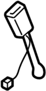 86842AM801 - Electrical: Buckle End for Infiniti Image