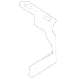2214920941 - : Converter &amp; Pipe Bracket for Mercedes-Benz Image