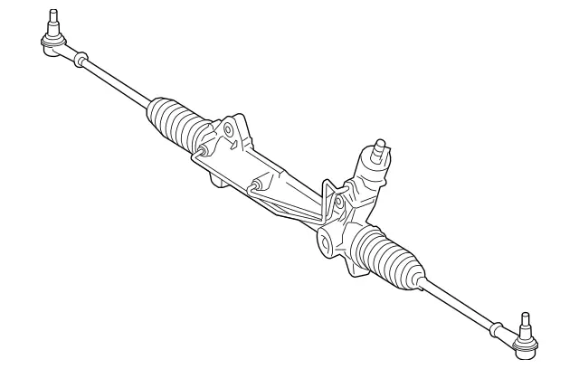 9074603300 - : Steering Gear for Mercedes-Benz Image