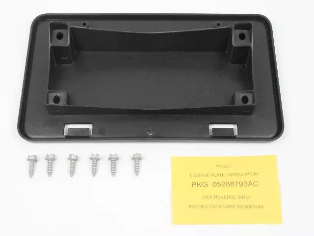 Package License Plate - Mopar (05288793AC)