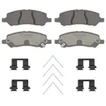 OEX1647 - : OEX Rear Disc Brake Pad Set Premium Ceramic for WAGNER BRAKE Image