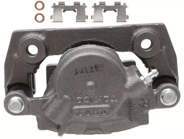 19156667 - : Front Passenger Side Disc Brake Caliper Assembly (Friction Ready Non-Coated), Remanufactured for GM Image
