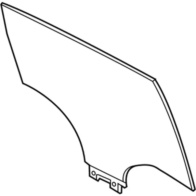 GM5Z5825713A - Body: Door Glass for FORD Image