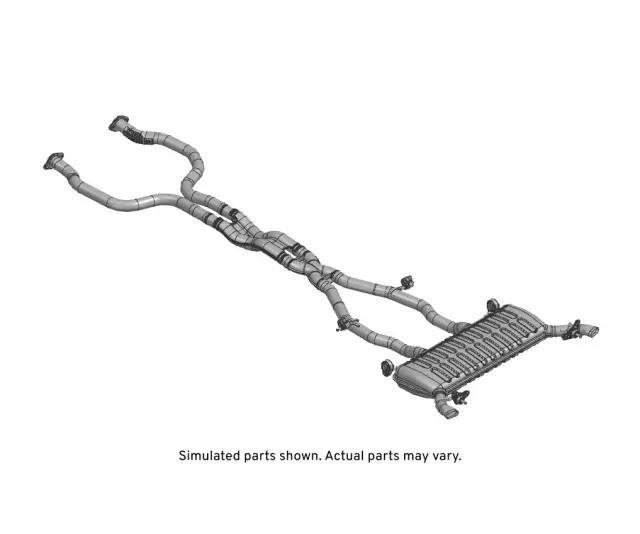 84376530 - Exhaust: Muffler &amp; Pipe for GM Image