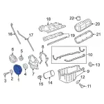 F6TZ6312JA - Engine: Engine Crankshaft Pulley for Ford: Bronco, Econoline Super Duty Image