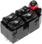 901022 - : Power Window Switch - Front Left, 5 Button for Dorman Image