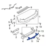7L2Z19D520B - Body: Trailer Hitch for Ford: Explorer | Mercury: Mountaineer Image