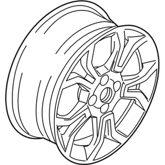 GN1Z1007U - : Wheel, Alloy for Ford: EcoSport Image