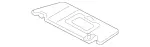 20381015108G77 - Body: Sun-visor for Mercedes-Benz Image