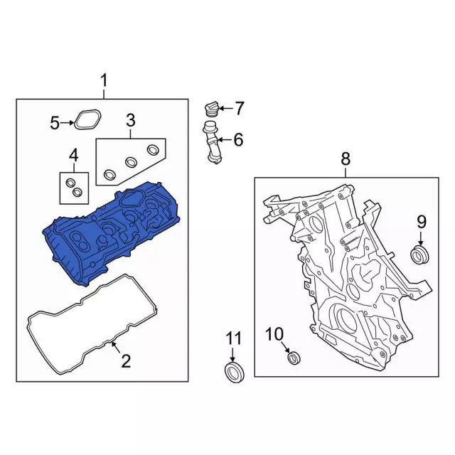 Valve Cover - Ford (BR3Z-6582-V)