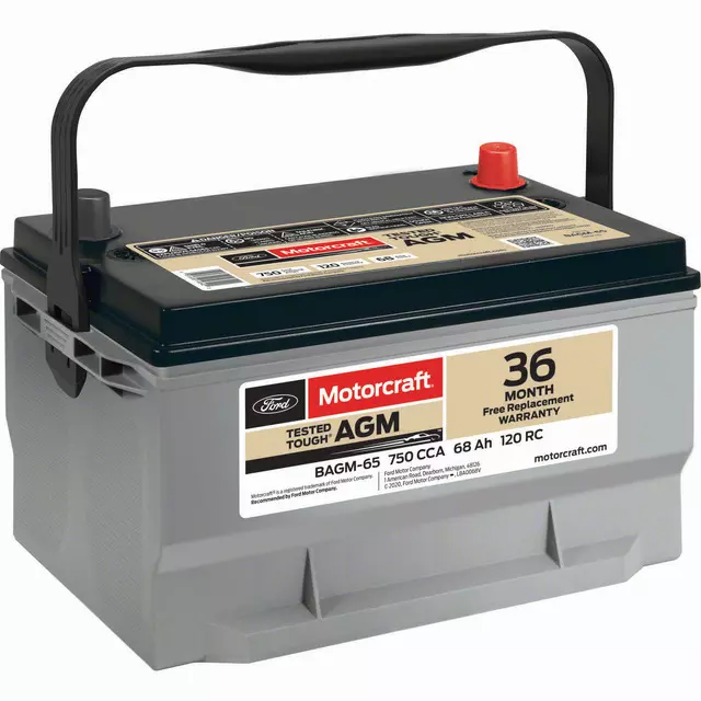 Motorcraft™ Vehicle Battery - Ford (BAGM-65-A)