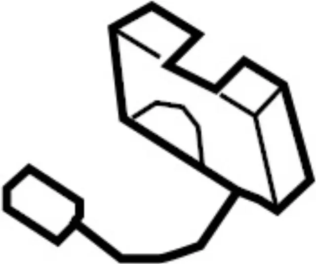 656011BA0B - Body: Lock for INFINITI: EX35, EX37, FX35, FX37, FX50, M35h, M37, M56, Q70, Q70L, QX50, QX70 Image