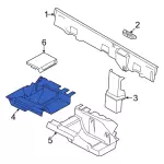 NZ6Z6040380BA - Body: Storage Compartment for Ford Image