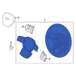 PC3Z3600DA - : Steering Wheel for Ford: F-250 Super Duty, F-350 Super Duty, F-450 Super Duty, F-550 Super Duty Image