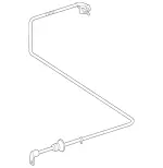 1645402730 - : Battery Line, Pos Tml for Mercedes-Benz: GL550, ML350, ML450, ML500, ML550 Image