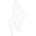 6397600928 - Body: Inner Bracket for Mercedes-Benz: Metris Image