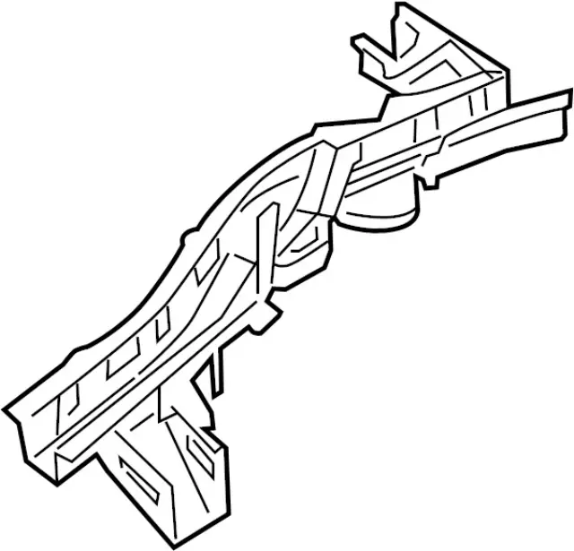 G55103JAMA - Body: Rear Rail Assembly for INFINITI: JX35, QX60 Image