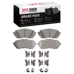 1551171101 - : DFC 5000 Advanced Pads - Ceramic and Hardware Kit for DYNAMIC FRICTION Image