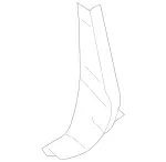 2078850823 - Attachment Parts: Cover for Mercedes-Benz Image