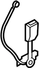 888431ME0A - : Buckle for Infiniti Image