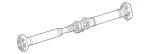 2134101203 - Propeller Shaft: Propeller Shaft for Mercedes-Benz Image