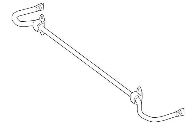247320860464 - : Tubular Torsion Bar for Mercedes-Benz Image