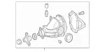 2043501314 - : Rear Axle Differential for Mercedes-Benz Image