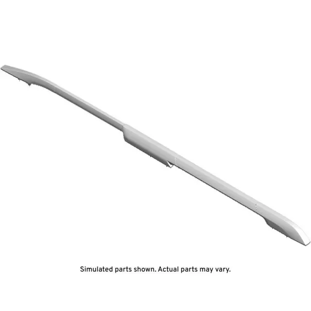 84292766 - : Silver Metallic Driver Side Luggage Carrier Side Rail for Chevrolet: Traverse Image