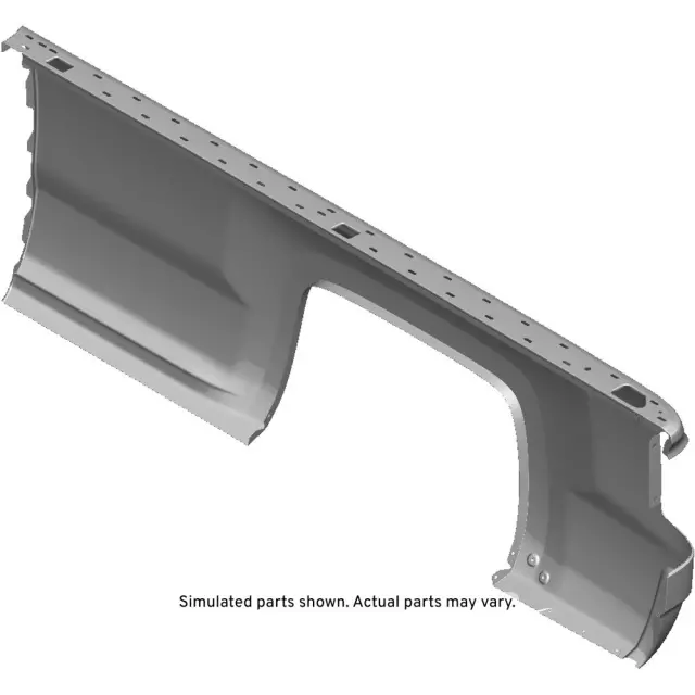 23455440 - : Part# 23455440 Passenger Side Pickup Box Outer Side Panel for Chevrolet: Silverado 1500, Silverado 2500 HD, Silverado 3500 HD Image