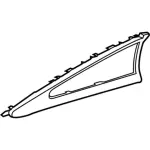 FA1Z78239A01CC - Body: Trim Molding for Lincoln: Nautilus Image