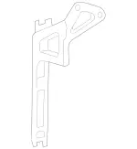 2225043940 - Radiator: Holder for Mercedes-Benz Image