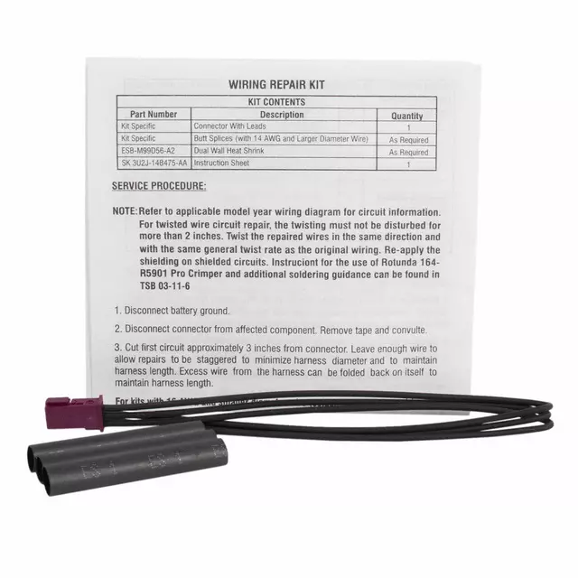 CU2Z14S411BA - : Wire Assembly for Ford Image