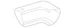 4638850103 - Attachment Parts: Corner Bumper for Mercedes-Benz Image