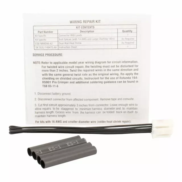 BU2Z14S411DA - : Wire Assembly for Ford Image