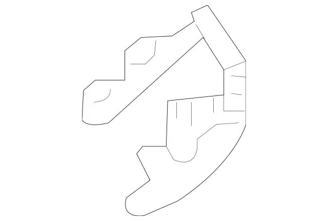 1648852914 - Body: Bracket for Mercedes-Benz Image